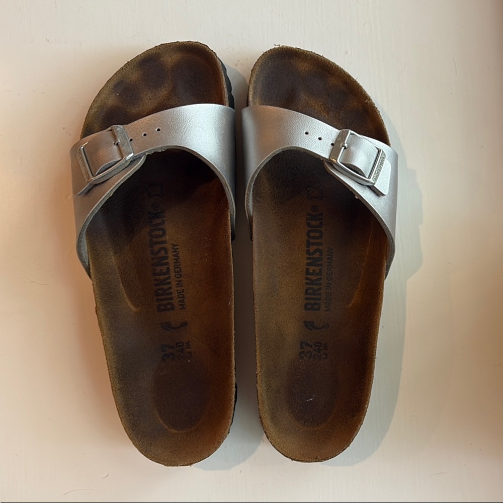 Birkenstock Silver Sandals